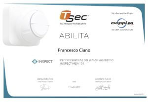 piu sicurezza certificata tsec